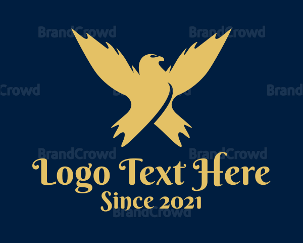 Yellow Bird Wings Logo