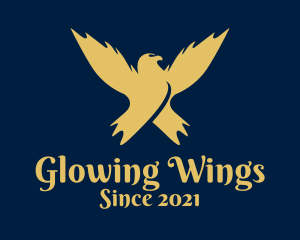 Yellow Bird Wings logo design