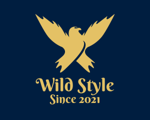 Yellow Bird Wings logo design