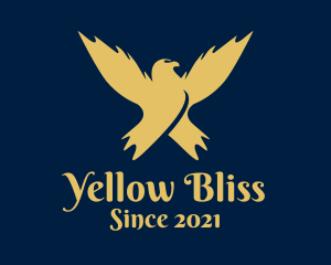 Yellow Bird Wings logo design