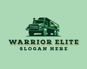 Military Truck Vehicle logo design