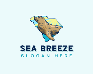 South Carolina Sea Lion logo design