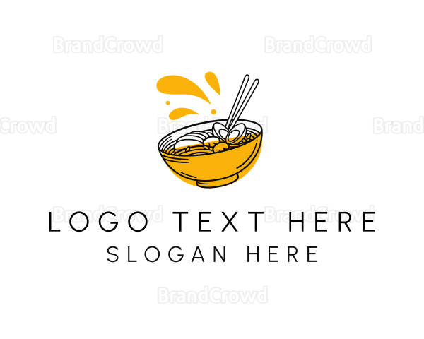 Ramen Noodle Shop Logo