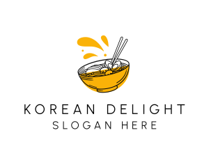 Korean - Ramen Noodle Shop logo design