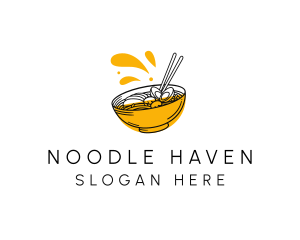 Noodle - Ramen Noodle Shop logo design