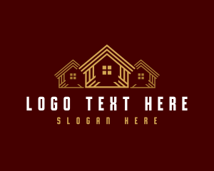 Real Estate - Village Roof Maker logo design