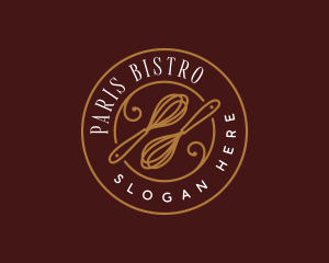 Whisk Dessert Bakeshop logo design