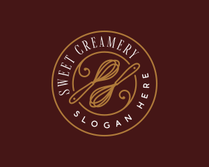 Whisk Dessert Bakeshop logo design