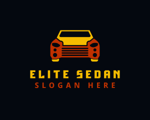 Sedan - Sedan Car Race logo design