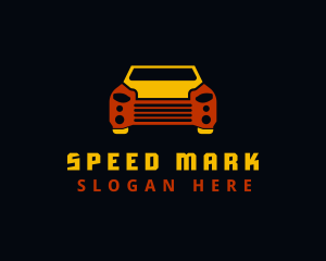 Sedan Car Race logo design