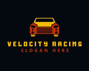 Sedan Car Race logo design