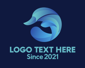 Roe - Gradient Platypus Animal logo design