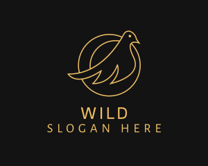 Bird Luxury Badge Logo