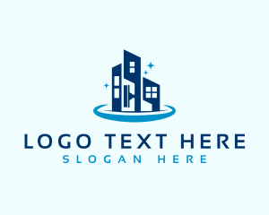 Hygiene - Maintenance Clean Buildings logo design