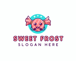 Cute Candy Sweet logo design