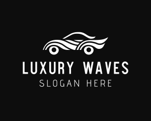 Modern Car Wave logo design