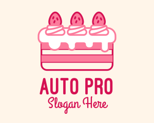 Strawberry Cheesecake Cake  Logo