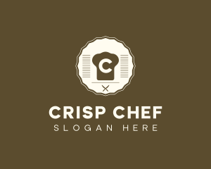 Chef Culinary Badge logo design