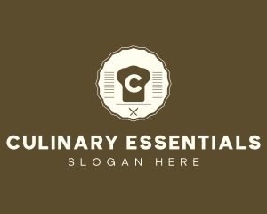 Chef Culinary Badge logo design