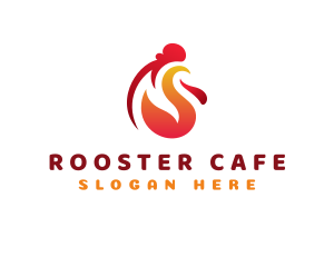 Chicken Roast Grill logo design