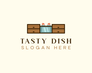 Culinary Kitchen Stove logo design