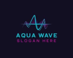 Sound Wave Equalizer logo design