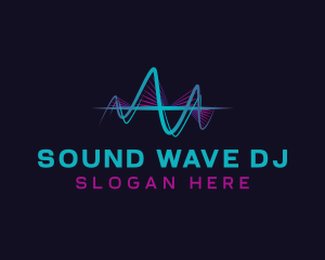 Sound Wave Equalizer logo design