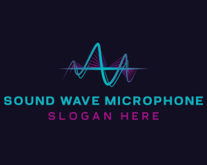 Sound Wave Equalizer logo design