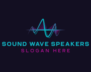 Sound Wave Equalizer logo design