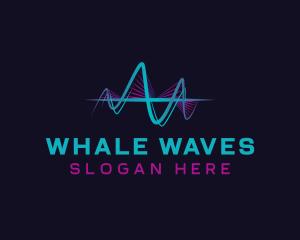 Sound Wave Equalizer logo design