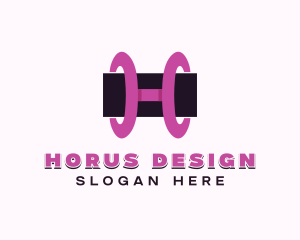 Firm Brand Letter H logo design