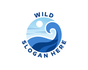 Splash - Aqua Wave Resort logo design