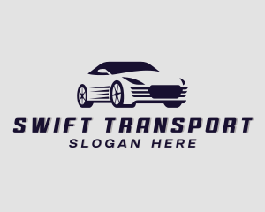 Sedan Car Vehicle logo design