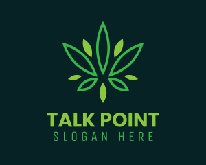 Cannabis Plant Oil Logo