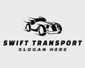 Retro Car Vehicle logo design