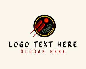 Skewers - Kebab Skewers Restaurant logo design