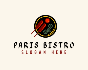 Kebab Skewers Restaurant logo design