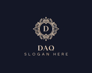 Luxury Hotel Floral Logo