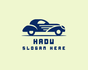Symbol - Simple Old School Car logo design