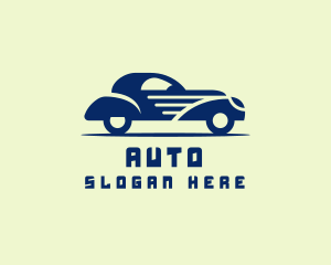 Simple Old School Car logo design