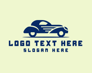 Simple Old School Car Logo