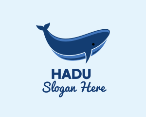Blue Ocean Whale Logo