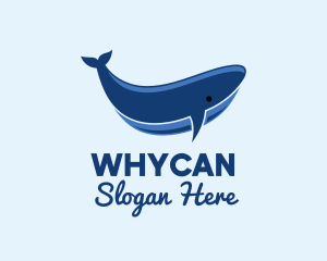 Blue Ocean Whale Logo