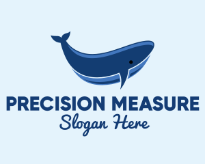 Blue Ocean Whale logo design