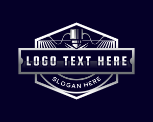 Mechanical - Laser Cutting Fabrication logo design