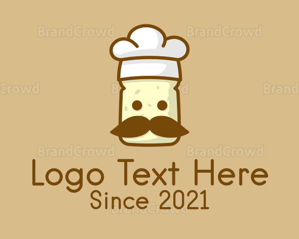 Toast Bread Chef Logo