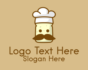 Toast Bread Chef  Logo