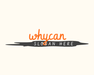 Daycare Center - Cursive Handwritten Wordmark logo design