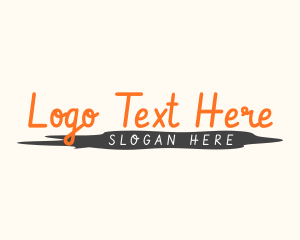 Cute - Cursive Handwritten Wordmark logo design