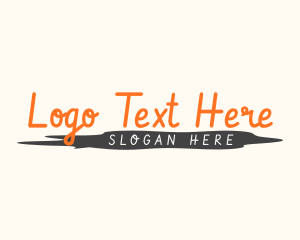 Handwritten - Cursive Handwritten Wordmark logo design